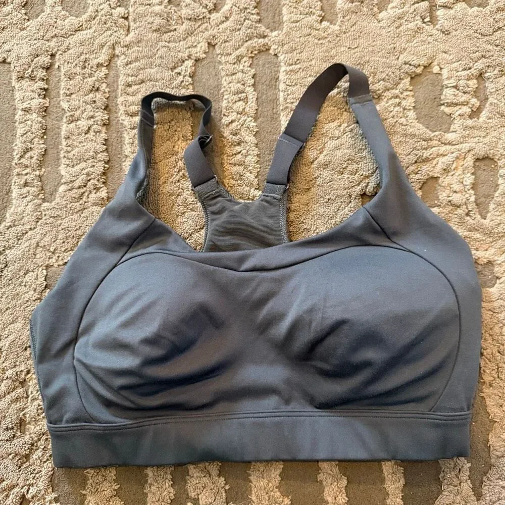 Gymshark racer back training sports bra with clasps size medium